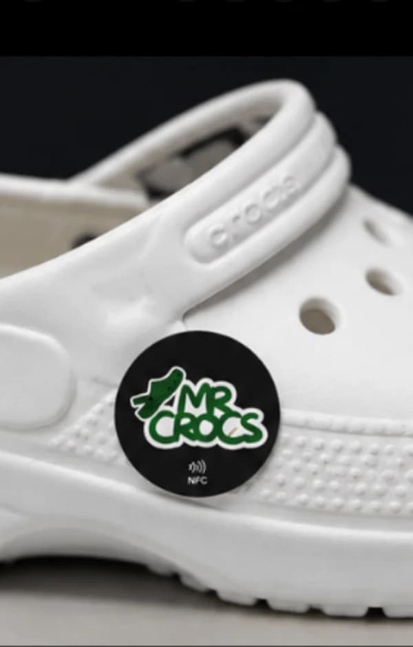 Paire MR CROCS avec puce NFC